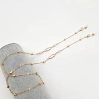 ราคา สายคล้องคอแฟชั่นมุกคริสตัลสายห้อยแว่นตาแว่นกันแดดโลหะสายคล้องป้องกันการสูญหาย1ชิ้นสำหรับเป็นของขวัญเครื่องประดับสายสร้อยแว่นตาสตรี (20244863532)