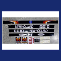 ราคา สติ๊กเกอร์ติดรถไถฟอร์ดรุ่น 6610 4 สี ford newholland 6610 งานสกรีน สีสวย ติดทน งานละเอียด (15397204048)