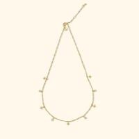 ราคา Shependence สร้อยโชคเกอร์มินิมอลบีเซลดาวกระจาย Minimal Startburst Bezel Choker (20541202368)