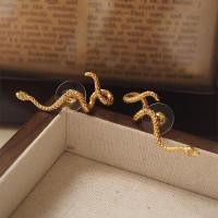 ราคา GIRI VINTAGE golden snake Earrings ring GV100011 12 (20970314793)