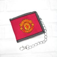 ราคา WL2F 2พับ แมนยู ลิเวอร์พูล เชลซี อาร์เซนอล เย็บขอบพร้อมโซ่สีเงิน ช่องใส่เหรียญ ใส่ธนบัตรแบบ 2 ช่อง มีซิปปิด แบบปักลายทุกใบ (17633196034)