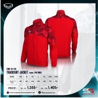 ราคา Grand Sport เสื้อแทร็คสูทแกรนด์สปอร์ต Track suit พิมพ์สาย รหัส 020226 (15040957098)