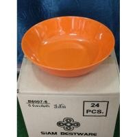 ราคา ชาม ชามเมลามีน ทรงใบบัว ขนาด 6 นิ้ว ราคาต่อ 1 ใบ (19221271897)