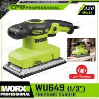 ราคา WORX เครื่องขัดกระดาษทรายสั่น ผืนผ้า 320W รุ่น WU649 สินค้าสัญชาติ เยอรมัน 1 ในแบรนด์ดังของยุโรป อึด ทน แรง (533608331)