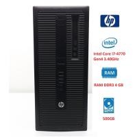 ราคา HP EliteDesk 800 G1 Tower PC Intel Core i7 4770 Gen4 3 40GHz RAM 4GB HDD 500GB DVD RW ออกใบกำกับภาษีได้ (12510293983)
