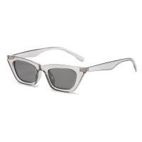 ราคา We Flower Ins Trendy Kundera Black Cat Eye Sunglasses for Women UV400 Protection Eyewear Narrow Frame Sunglasses (14829022100)