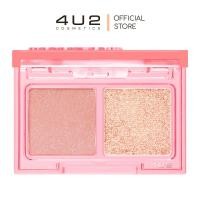 ราคา 4U2 FOR YOU TOO EYESHADOW ฟอร์ยูทู อายแชโดว์ 2ช่อง 1 8g (20478639597)