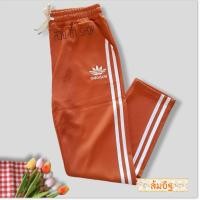 ราคา กางเกงวอร์มแต่งแถบข้าง กางเกงวอร์มผ้ายืด กางเกงวอร์มขายาวฟรีไซส์ กางเกงวอร์มขายาวเด็กโต (20586094506)