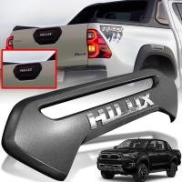 ราคา ครอบมือเปิดท้ายกระบะ เว้ารูไฟเบรค ใหญ่ รุ่น โตโยต้า ไฮลักซ์ รีโว่ ร็อคโค่ TOYOTA HILUX REVO ROCCO ปี 2020 2022 สีดำด้าน โลโก้ HILUX สีโครเมี่ยม 1 ชิ้น (13290838335)