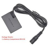 ราคา ACK E18 AC Power Supply Adapter อะแดปเตอร์จ่ายไฟ LP E17 Dummy Battery แบตเตอรี่ดัมมี่ DR E18 DC Coupler LP E17 Camera Charger ที่ชาร์จกล้อง for Canon camera 750D 760D 77D 800D 850D (18162493976)