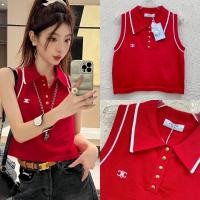 ราคา CLN x polo shirt 390 ฟรีส่ง เสื้อแขนกุดโปโล ดีเทลคือปังสุดๆ งานปักโลโก้แบรนด์ดังที่อก กระดุมปั๊มแบรนด์ทุกเม็ด เนื้อผ้าไหมพรมทอนิ่มอย่างดี ไม่หนาไม่บางไป ป้ายแท็กครบ มีกระดุมสำรองแถมมาให้ด้วยอีก 1 เม็ด