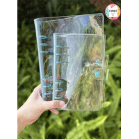 ราคา Planner ปกสีใส ขนาด A5 และ A6 DIY PLANNER แพลนเนอร์ สีใส รุ่น 6 ห่วง สมุดบันทึกไดอารี่ planner 2024 planner weekly planner 2024 journal แพลนเนอร์ 2024 แพลนเนอร์ 2567 (12399384551)