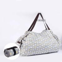 ราคา ถุงผ้าพับได้ พร้อมส่ง shopping bag พกพาสะดวก ถุงชอปปิ้ง ลดโลกร้อน (1513002854)