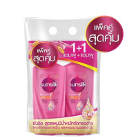 ราคา ซันซิล แพ็คคู่่ ซันซิล แชมพู แชมพู 350 มล 2ขวด ม่วง ชมพู ส้ม เขียว (16462112526)