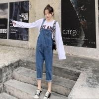 ราคา keakai พร้อมส่ง เอี๊ยมยีนส์ เอี๊ยมขายาว สายปรับได้ ทรงบอย ทรงหมี แฟชั่นผู้หญิง (20998480847)