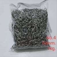 ราคา ห่วงพระ ห่วงสแตนเลสแท้ ห่วงสแตนเลส สำหรับ สร้อยคอสแตนเลส ต่อสร้อย ห้อยพระ ห่วงห้อยพระ 500g 1 กก (11059864911)