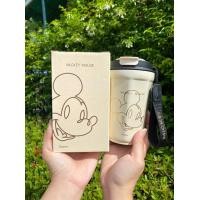 ราคา M แก้วกาแฟ ลายมิกกี้ เยติเก็บความร้อนเย็นได้ดี แก้วน้ำสแตนเลส แก้วชากาแฟ ขนาด 420ml พร้อมส่งในไทย (16459636205)