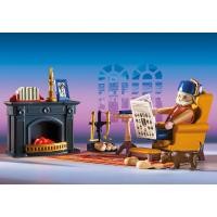 ราคา Playmobil 70897 PLAYMOBIL PLUS Lounge with Fireplace ดอลล์เฮ้าส์วิคตอเรียน เลานจ์พร้อมเตาผิง (18994662926)