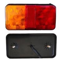 ราคา LEDไฟ10ดวง ไฟเบรคท้ายรถ 12V 24V 30W รถบรรทุก รถพ่วง (20392543706)