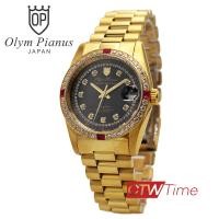 ราคา O P Olym Pianus นาฬิกาข้อมือผู้ชาย Sportmaster Automatic สายสแตนเลส รุ่น 89322AM ขอบตัวเรือนประดับพลอย (19457448492)