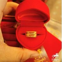 ราคา แหวนทองครึ่งสลึง 1 9 กรัม ลาย3ชั้นคอนโด ทองคำแท้ 96 5 เลือกไซส์ได้ มีใบรับประกัน จัดส่งไว (15469764188)