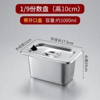 ราคา ภาชนะบรรจุสแตนเลสพร้อมฝาปิดสำหรับร้านชานมกล่องใส่ผลไม้กล่องใส่ไข่มุกกล่องใส่แยมผงน้ำแข็งวัสดุเล็กๆตักผลไม้ (20034534139)