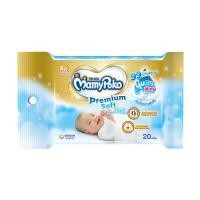 ราคา Mamypoko ทิชชู่เปียก wipe premium soft 20 แผ่น (18110781850)
