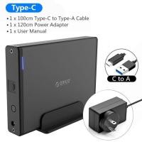 ราคา ออก E TAX ลดหย่อนภาษีได้ ORICO Aluminum Hard Drive HDD Enclosure USB3 0 Type C to SATA3 0 3 5 inch HDD Case Docking Station Support UASP 12V2A Power 7688C3 (6197828111)