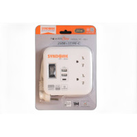 ราคา ปลั๊กไฟ แท้ มอก Syndome รุ่น Power Care PC 43 PC 63 PC 65 PC 21U รองรับกำลังไฟ 2500W กันไฟกระชาก สินค้ามีประกัน (21151187798)