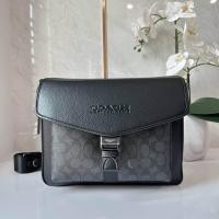 ราคา กระเป๋าสะพายข้างชาย ทรงเหลี่ยม ทรงแมสเซ็นเจอร์รุ่นใหม่ (20423212252)