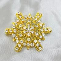 ราคา หัวเข็มขัดสีทอง Vintage Jewelry สำหรับชุดไทย เพชรรอบหัวเข็มขัด (20750120569)