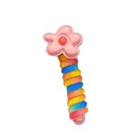 ราคา บ้านพลู ยางรัดผม สายโทรศัพท์ สีรุ้ง ดอกไม้ โบว์ น่ารัก มัดผม เด็กสาว (20387106618)