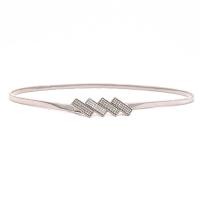 ราคา 1ชิ้นเข็มขัดแฟชั่นเดรสแบบมีเข็มขัดอเนกประสงค์แบบเรียบง่ายสำหรับผู้หญิงสายรัดเอวเข็มขัดแบบยืดได้โลหะแบบบางสีทองเครื่องประดับเดรสแบบมีเข็มขัด (19514596522)