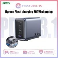 ราคา UGEEN 300W GaN ที่ชาร์จความเร็วสูง5พอร์ต4 Type C และ1 USB สำหรับ Samsung S23 Phone 15 Pro Max Huawei Mate 60 Tablet Pro โทรศัพท์มือถือแล็ปท็อปกับ1 5M 240W สาย (21049889536)