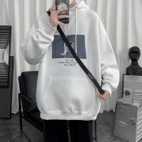 ราคา เสื้อแขนยาวผช เสื้อฮู้ด เสื้อกันหนาว ผู้ชาย เสื้อสเวตเตอร์มีฮู้ดแขนยาว ผ้าหนา ใส่สบาย ลายนักบินอวกาศ (20590049819)