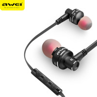 ราคา Awei ES 70TY สเตอริโอเบสชนิดใส่ในหู 3 5 มม หูฟังสำหรับเล่นเกมหูฟังโลหะ HiFi หูฟังพร้อมหูฟังไมโครโฟน (21052375933)