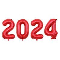 ราคา ฟอยตัวอักษร happy new year 2024 ขนาด 16นิ้ว ปีใหม่ (19910140007)