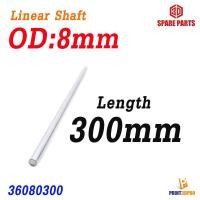 ราคา Linear Shaft Optical Axis OD8mm Length 200 700mm 3d printer parts Chrome Plated (13162729303)