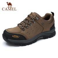 ราคา Camel Outdoor Men S รองเท้าปีนเขาหนังลื่นสวมใส่รองเท้าปีนเขา (7367474808)