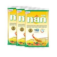 ราคา หยก น้ำมันปาล์ม สำหรับทอด ถุง 1 ลิตร x 3 ถุง รหัส 226342 (19983324514)