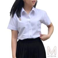 ราคา Maneenush เสื้อนักศึกษา ผ้าไมโคร ผ้ามัน รีดง่าย ทรงเข้ารูป เสื้อนักศึกษาหญิง เสื้อนิสิต (3743178824)