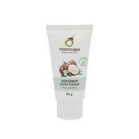 ราคา Tropicana Coconut Hand Cream 50g Non Paraben organic cold pressed virgin coconut oil ครีมบำรุงมือน้ำมันมะพร้าว (18279928284)