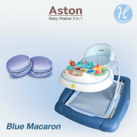 ราคา Glowy star โกลวี่ สตาร์ รถหัดเดิน รถหัดเดินวงกลม มีด้ามเข็น 3in1 Baby Walker Aston Racing มาตรฐานยุโรป ปรับโยกได้ ถาดมีเสียงดนตรี ของเล่นเด็ก6 12เดือน (2381580853)