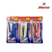 ราคา HORSE ตราม้า ชุดเครื่องเย็บกระดาษHD 45N ลวดเบอร์No 35 1M ปากกาเคมี H 40 จำนวน 1 ชุด คละสี (6501416993)