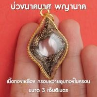 ราคา EB7 บ่วงนาคบาศ จี้บ่วงนาคบาศ จี้พญานาค นาคบาศ สีรมดำ สีทอง เลี่ยมกรอบกันน้ำ (16780830798)