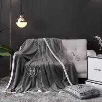 ราคา ผ้าห่ม ผ้าห่มนาโน5ฟุต ผ้าห่ม CHANEL ขนาด150 200cm ผ้าห่มแบรนด์เนม ชุดผ้าปูที่นอน รัดมุม ชุดที่นอน Fitted sheet คุณภาพดี (9836508048)