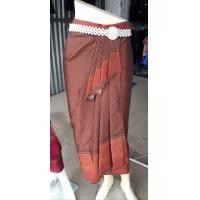 ราคา ผ้าไหมทรงสไบนาง ทรงสำเร็จรูปตามภาพ ผ้าถุงป้าย ผ้าไหม ไหมกาบแก้ว ผ้ามัดหมี่ห้าสี ไหมเทียม ผ้าถุงสำเร็จรูป (7826744014)