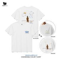ราคา ABEARABLE Ouranophile เสื้อยืดเปลี่ยนสีตามแสงแดด สีขาว (19787652392)