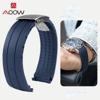 ราคา สายรัดนาฬิกาข้อมือสำหรับดำน้ำสายยางซิลิโคน22มม ปลายโค้งกันน้ำสำหรับ T120 407 Mido Tissot Seastar (18093768855)