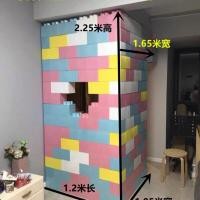 ราคา ก้อนโฟมซอฟต์แวร์บล็อกก่อตึก Epp ห้างสรรพสินค้าบ้านปราสาทสวนสนุกเด็กรั้วประกอบขนาดใหญ่ (19702693595)